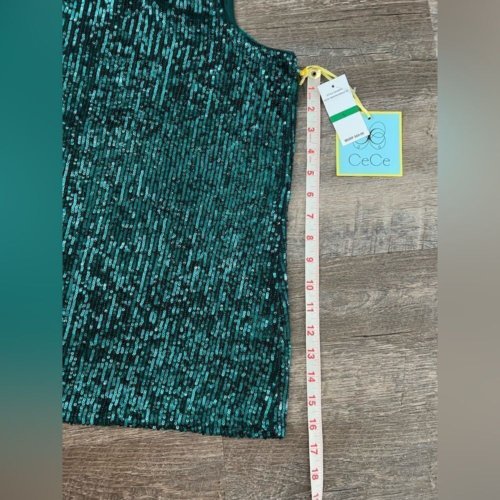Cece Sequin Keyhole Back Tank-Size Large‎ - Picture 10 of 10